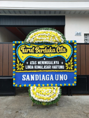Papan Bunga Duka di Kisaran Barat