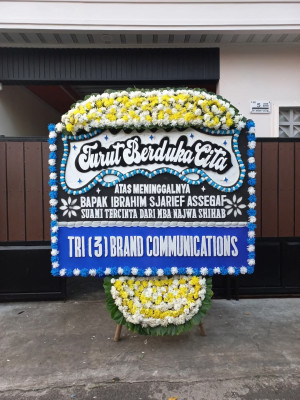 Papan Bunga Duka di Kisaran Barat